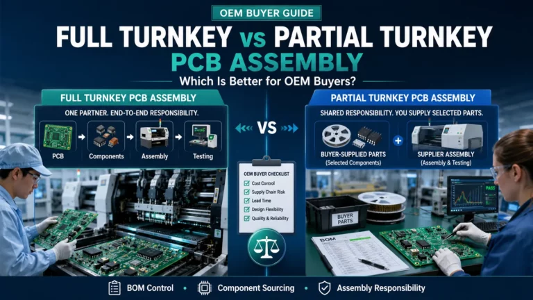 Full Turnkey vs Partial Turnkey PCB Assembly Which Is Better for OEM Buyers UMEC