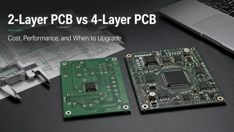 2-Layer PCB vs 4-Layer PCB Cost, Performance, and When to Upgrade