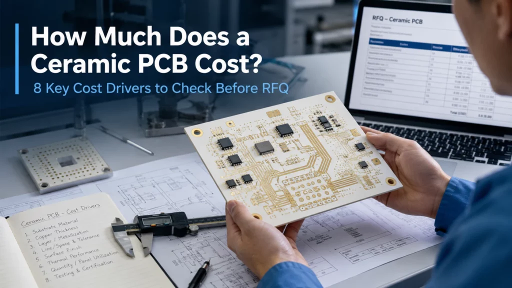 How Much Does a Ceramic PCB Cost 8 Key Cost Drivers to Check Before RFQ